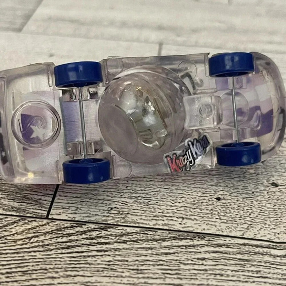 KRAZY KARS ~ MARBLE RACERS - FORD MUSTANG - CLEAR - LIGHTS UP - Picture 5 of 10